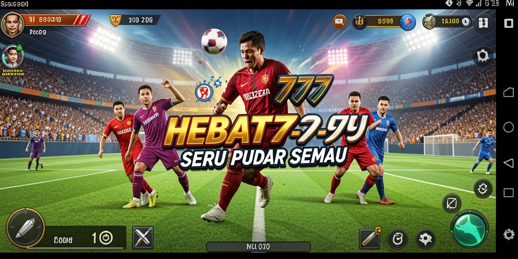Tampilan gameplay seru dari HEBAT777 dengan berbagai aksi olahraga.
