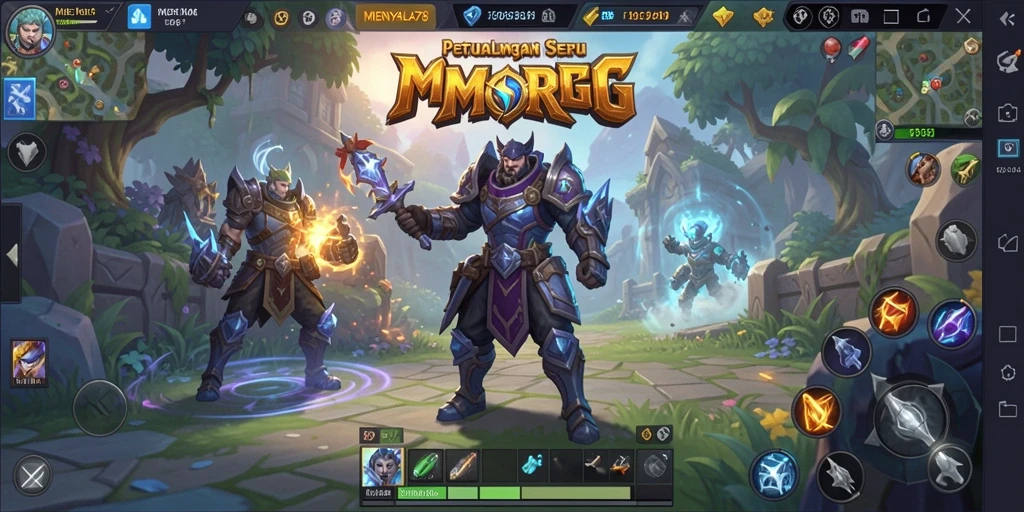Tampilan gameplay epic dalam MENYALA78 yang memukau.