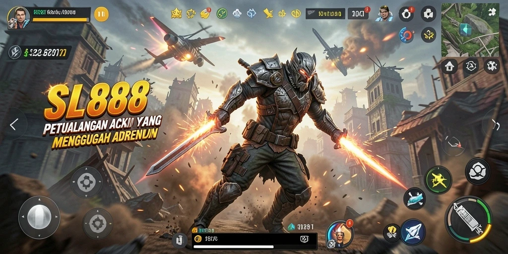 Tampilan gameplay mendebarkan dari SL888 yang memikat pemain.