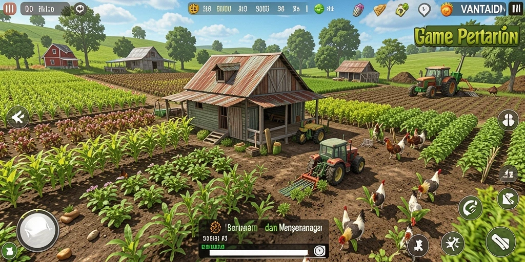 Gameplay menarik di dunia pertanian VANTAIDN.